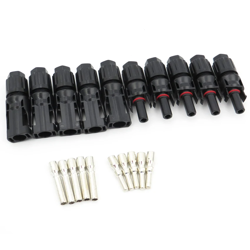 10mm2 кабель для детей 6/7 8awg MC4 разъем 60A большой ток 1000VDC провод кабель макс сетки галстук инвертора солнечные наборы филиал параллельное соединение
