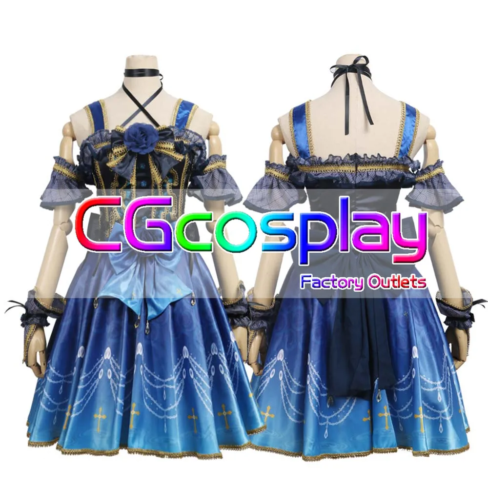 CGCOS Экспресс BanG Dream! Roselia 4th один единство Ринко Shirokane форма аниме игры Косплэй