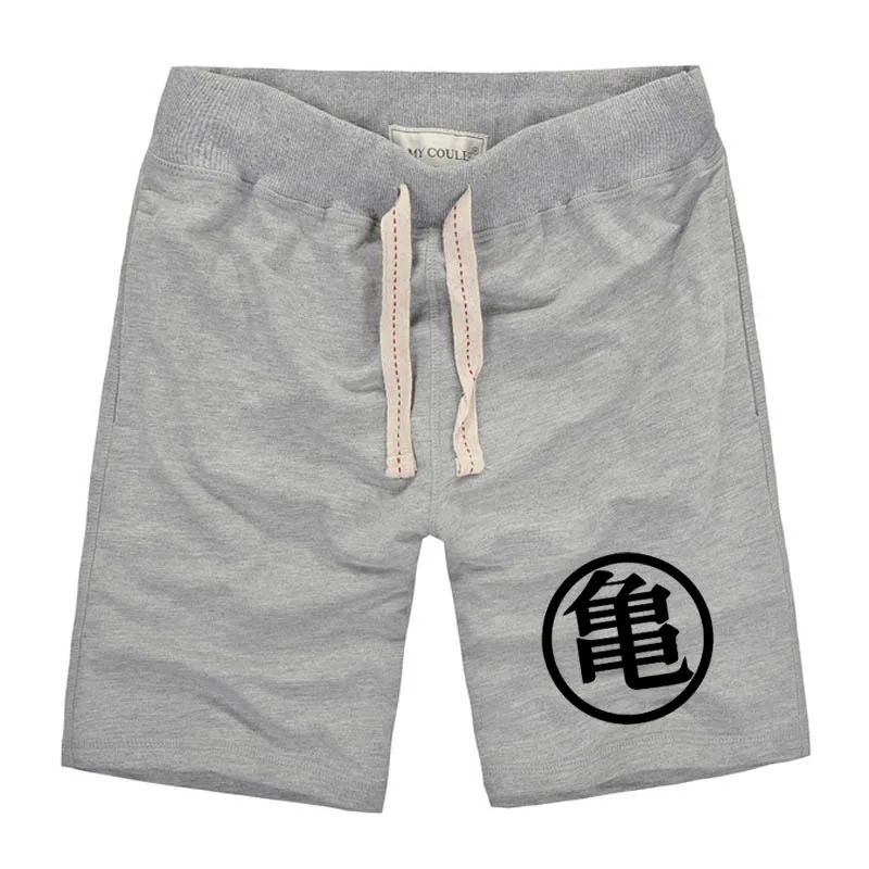 item01 - grey 1 Мужские шорты, комбинезон с принтом Dragon Ball Z, костюм Vegeta, повседневные летние новые пляжные шорты для мужчин, шорты Goku GUI KAME, 7 цветов - Цвет: item01 - grey 1