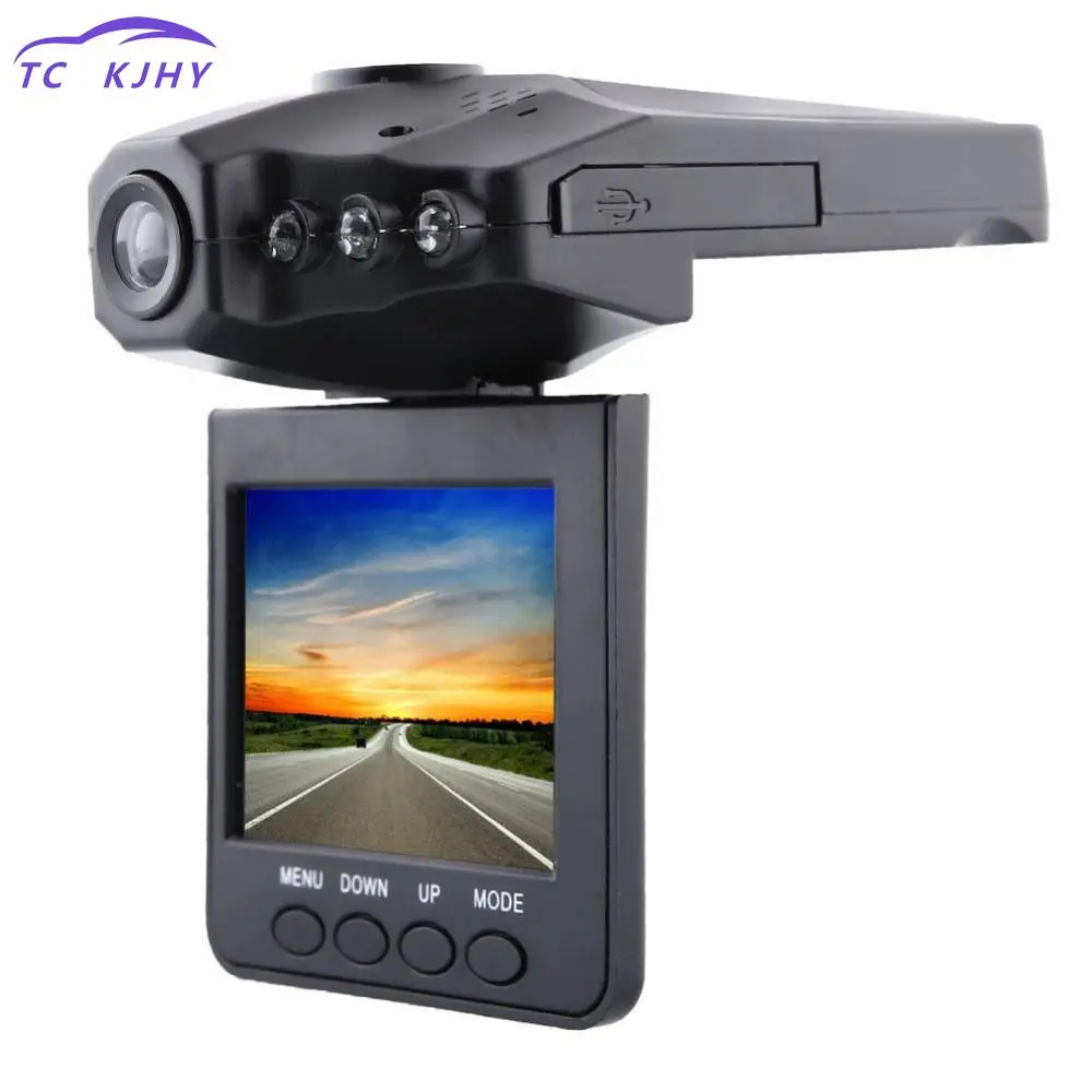 2 5 дюймовый ЖК экран 6 Ir Led ночного видения Hd Dash Cam Автомобильный видеорегистратор