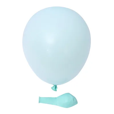 Tiffany 20 шт. латексные шары в виде Макарон для свадьбы, дня рождения, вечеринки 5/1", однотонные воздушные гелиевые шары, декор на День святого Валентина, для девочек - Цвет: Tiffany