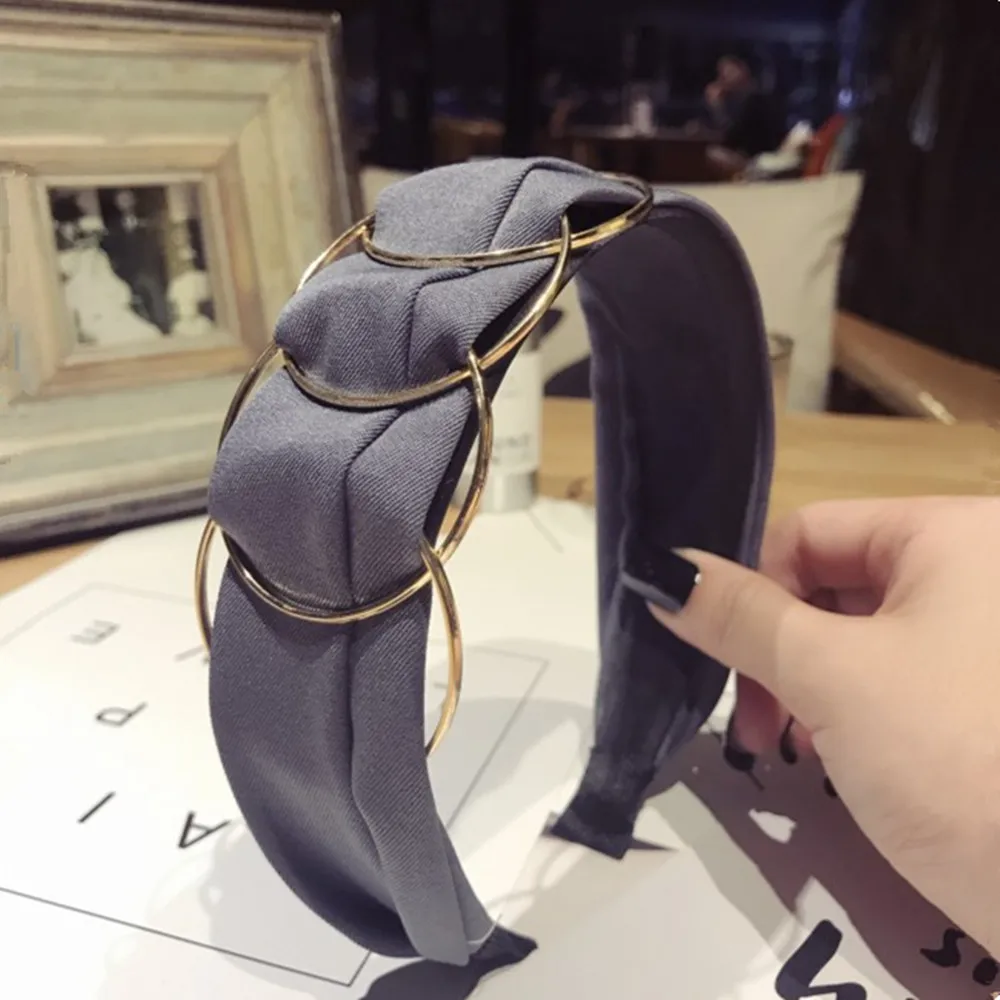 

Women Hair Headbands Boutique Hair Band Ring Cross Wide Headwear Hoop Bands Headdress Girls Hairs Accessories Korean New Fashion