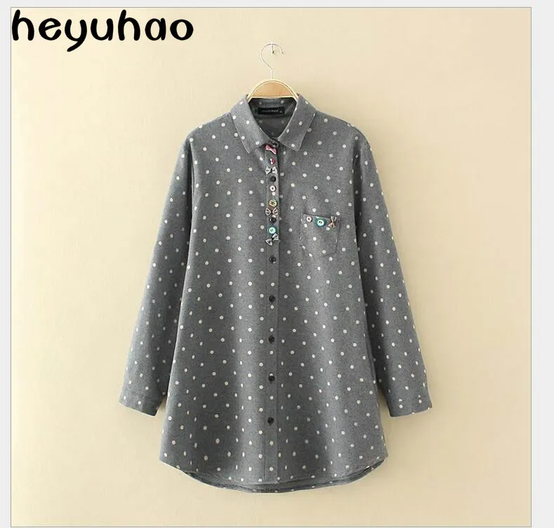 Женская рубашка большого размера с двусторонним фланелевым принтом | Мать и