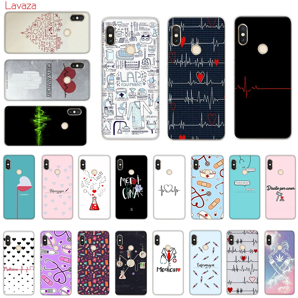 Твердый медицинский чехол для медсестры Lavaza POCOPHONE F1 Xiaomi A2 8 9 SE Lite A1 Max 3 Redmi Note 7