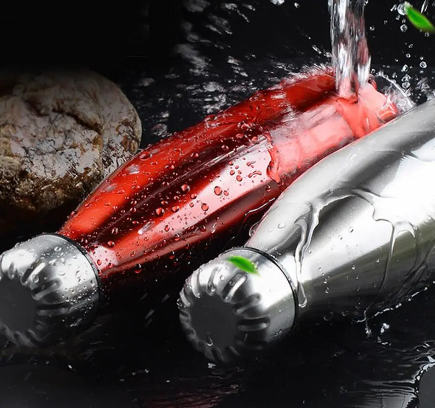 350/500/750/1000ml термос для путешествий термос чашка бутылка для воды Нержавеющая сталь Термальность бутылка Портативный чашки