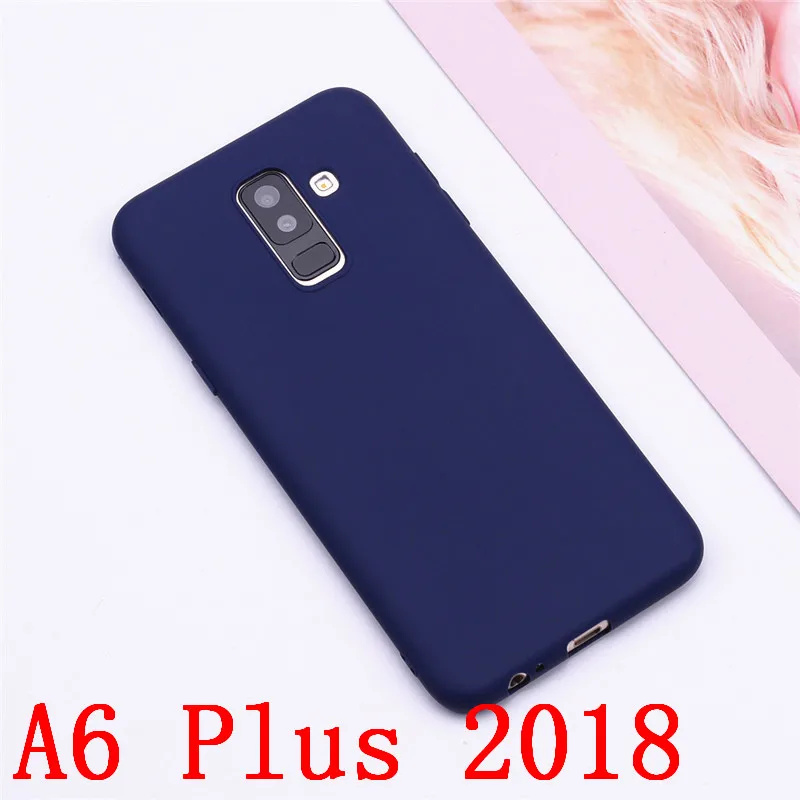 Силиконовый чехол для Samsung Galaxy A6 2018 с двумя sim-картами SM A600 A600F мягкая задняя крышка