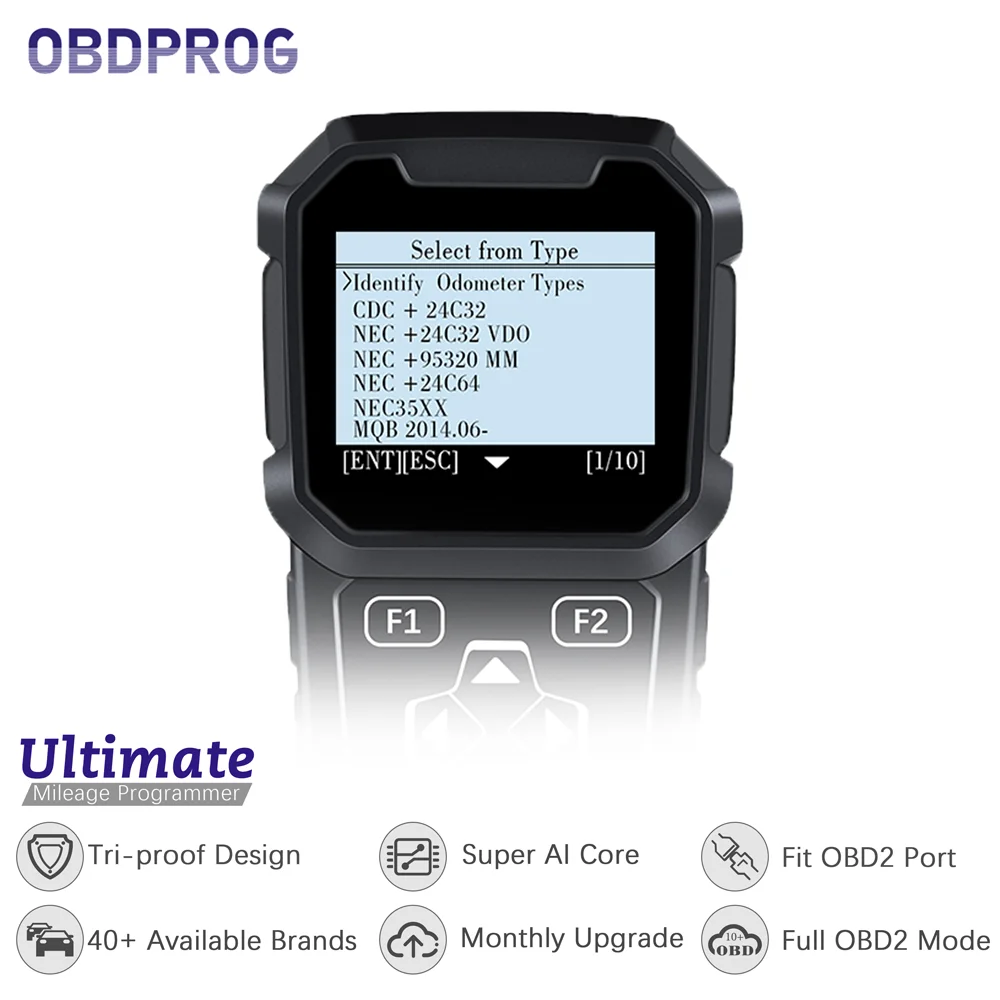 OBDPROG MT401 OBD 2 одометр коррекция пробега OBD2 автомобильный диагностический инструмент для W212 W204 300C Ducato