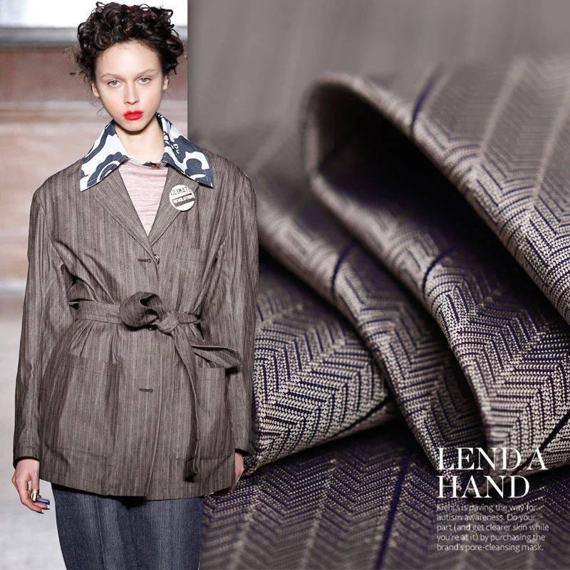 Новый пользовательский шелковая в стиле ретро из окрашенной пряжи с узором