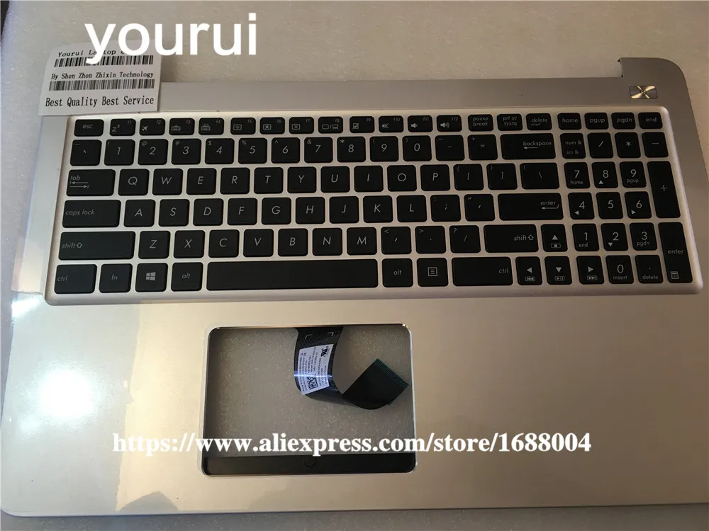Оригинальная крышка для клавиатуры США Упор рук ноутбука ASUS K501 K501LB K501U K501UB