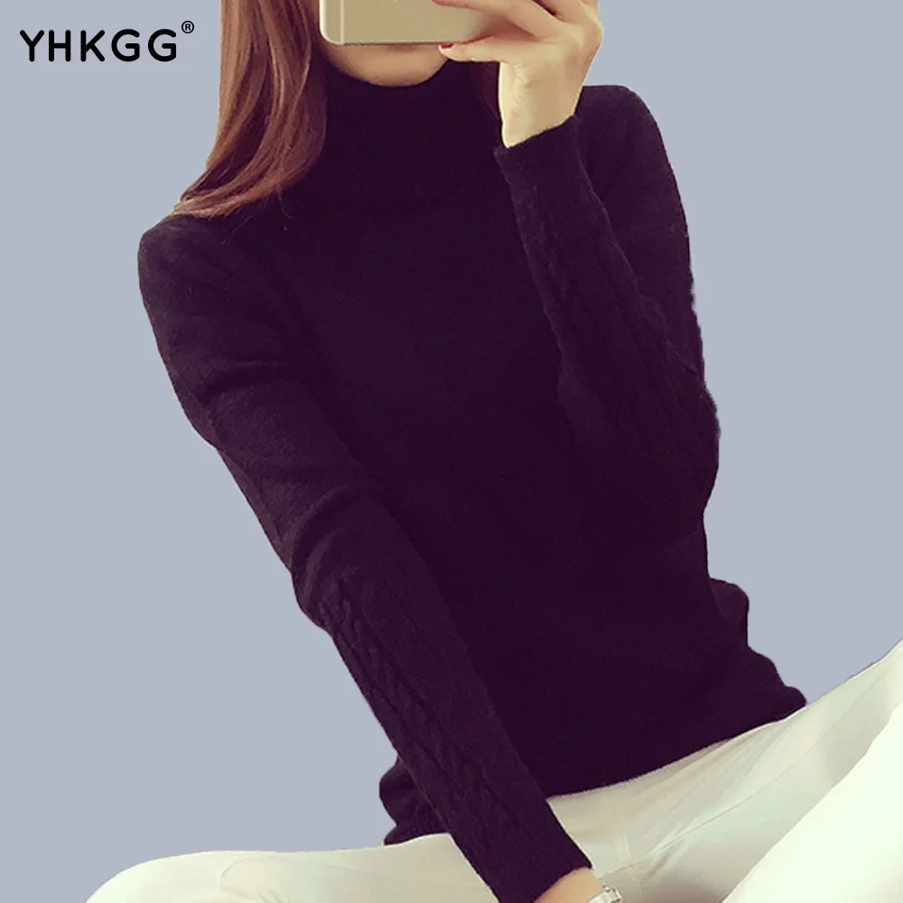 2018 Brand New Women's Sweaters and Winter Hot Women Sweater Thickening Slim Pullover | Женская одежда