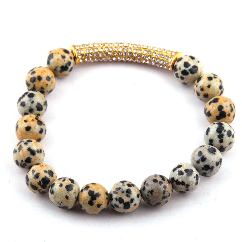 

Free Shipping Fashion 10mm Stones Bead Crystal Bracelets