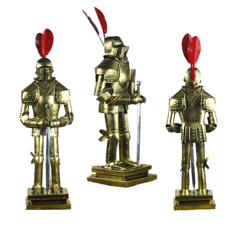 Барный орнамент Броня среднего возраста железная модель римского воина Ретро