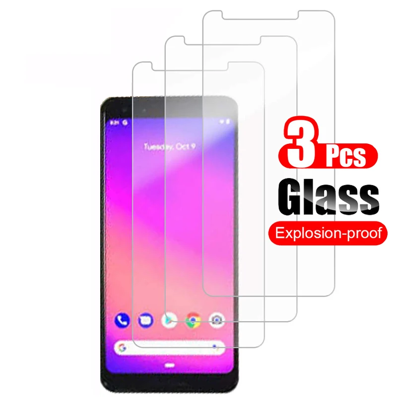 3 шт закаленное стекло для Google Pixel 3A 3AXL Защитная пленка экрана стеклянная 9 H
