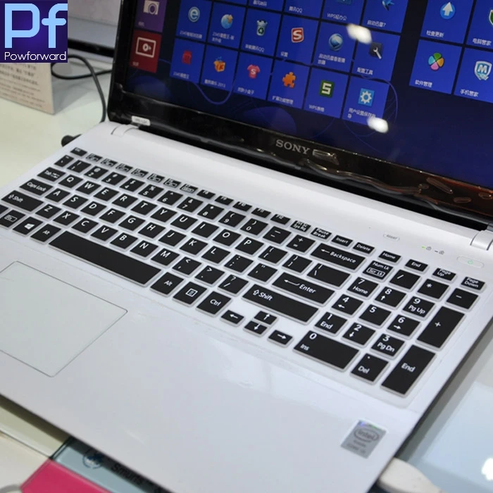 15 силиконовых защитных пленок для клавиатуры Sony VATO 6 SVF fit15 f15 SVF15 серии SVF15A SVF15A1V2CS 5