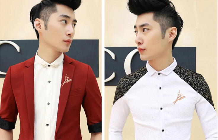 Новинка модные аксессуары брошь в виде парикмахерских ножниц оптовая продажа