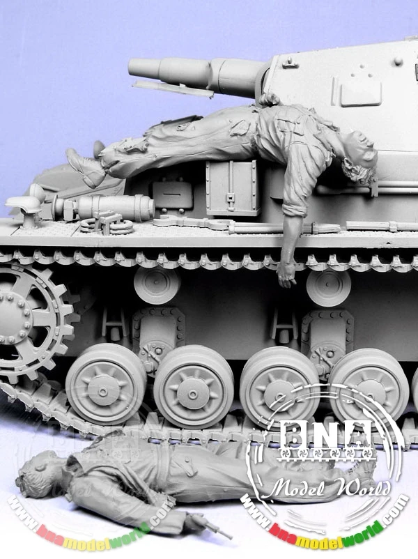 Фигурка трупов из смолы в масштабе 1/35 (без резервуара) | Игрушки и хобби