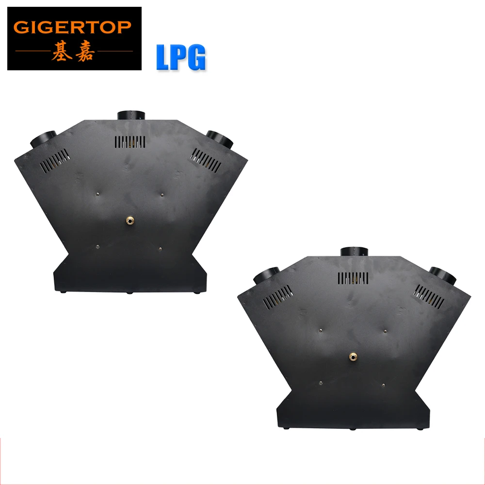 

Wholesales Price 2 Pack Spray LPG Fire Machine DMX Wire Control Stage Flame Machine Projector Professional Lighting Stage Effect