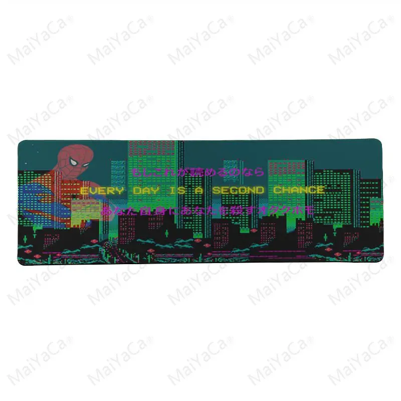 MaiYaCa Vaporwave силиконовый коврик для мыши игровой размер для 30x80 см и 30x90 см игровые коврики для мыши