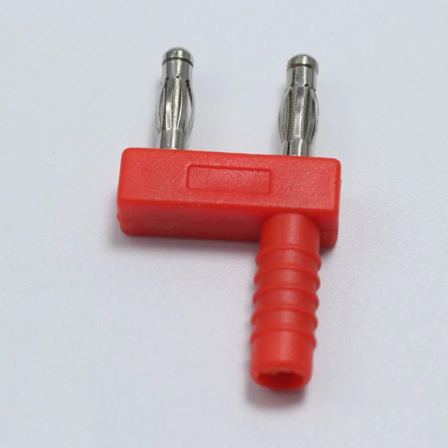 Штепсельная вилка типа банан 2 ряда из чистой меди с расстоянием между штекерами