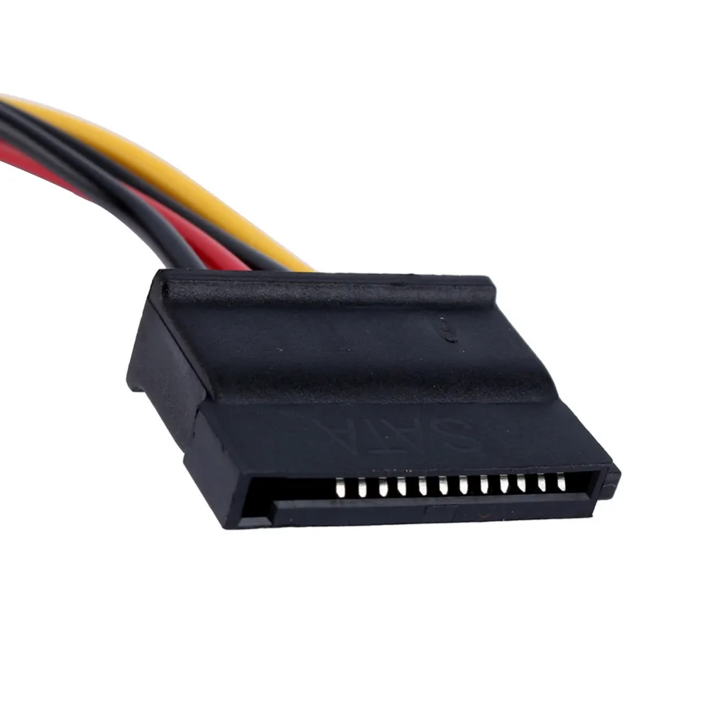 1 шт. Serial ATA SATA 4 Pin IDE Molex до 15 HDD адаптер питания кабель жесткого диска папа к