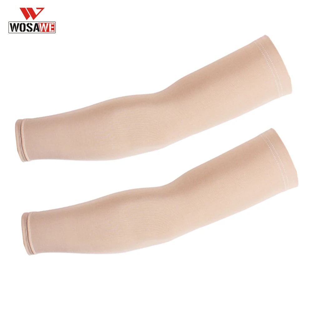 WOSAWE ледяная ткань рукава с защитой от ультрафиолетовых лучей баскетбольные