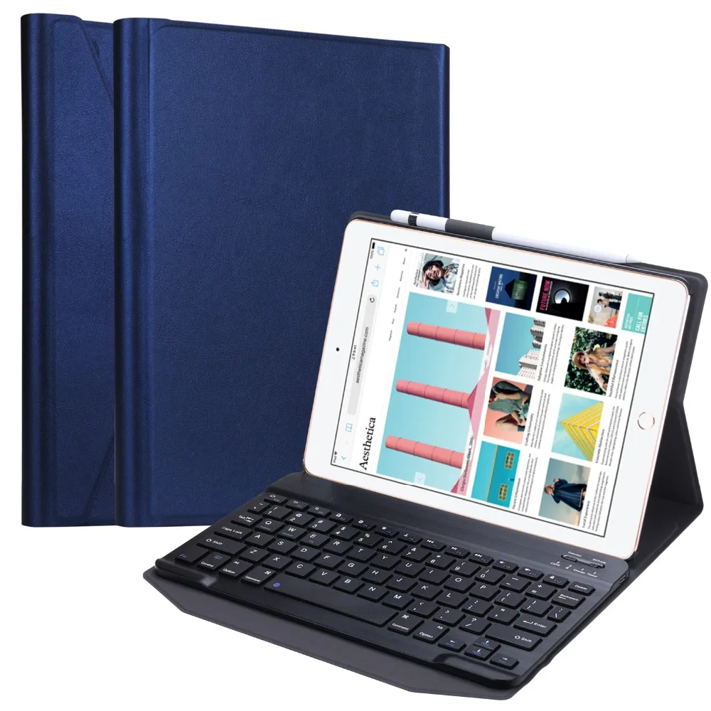Чехол для iPad Air 1/2/для Pro 2017/2018 съемный чехол клавиатуры сплит клавиатура нового 7 9
