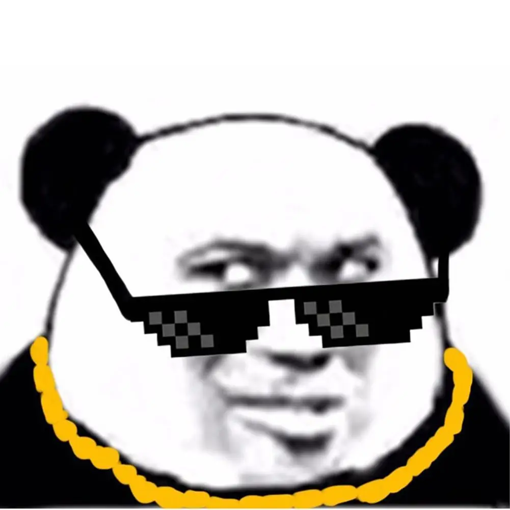 Женские и мужские очки Thug Life 8 бит популярные модные солнцезащитные для косплея