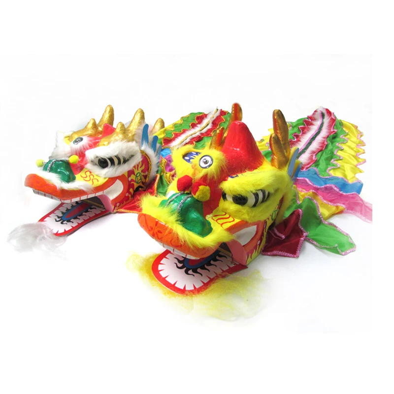 Плюшевые игрушки в виде животных танцы дракона танцевальные китайские
