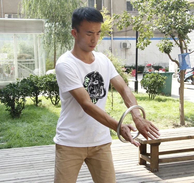 2017 тренировочная сталь ротанговое кольцо крыло Чунь из нержавеющей стали кунг фу