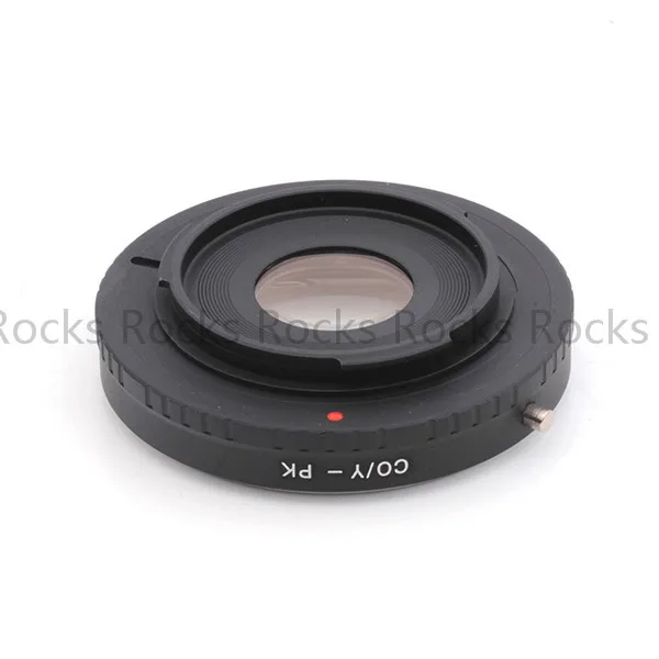 Адаптер для оптического объектива PIXCO подходит Contax Yashica CY C/Y Pentax K PK адаптер