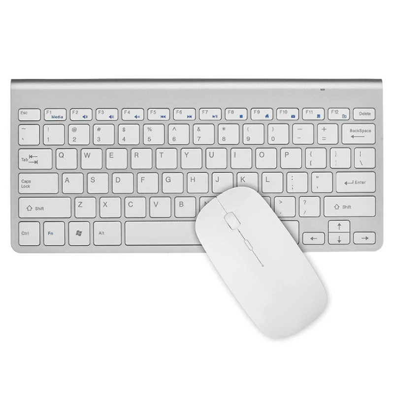 Портативный Беспроводной клавиатура на русском и набор мыши для Mac ноутбука