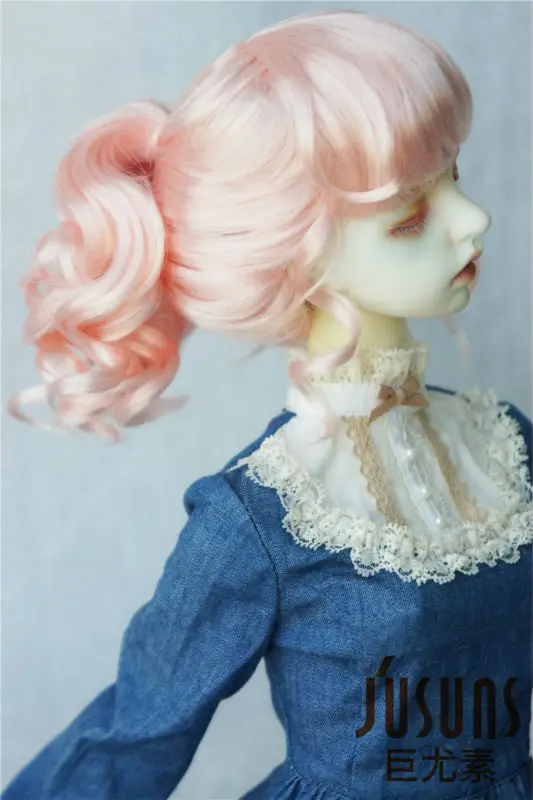 JD261 1/3 SD синтетический, мохеровый, для куклы парики Updo стиль BJD волосы