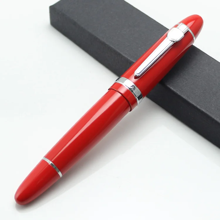 JINHAO 159 модные канцелярские принадлежности черные металлические авторучки серебряный зажим высокого качества Школьные офисные поставки подарочные ручки