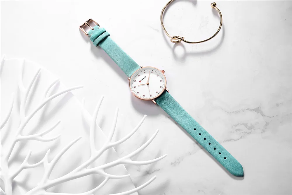 CURREN simple style women watches luxury fashion quartz wristwatches drop shipping ulzzang brand woman clock montre femme | Наручные часы