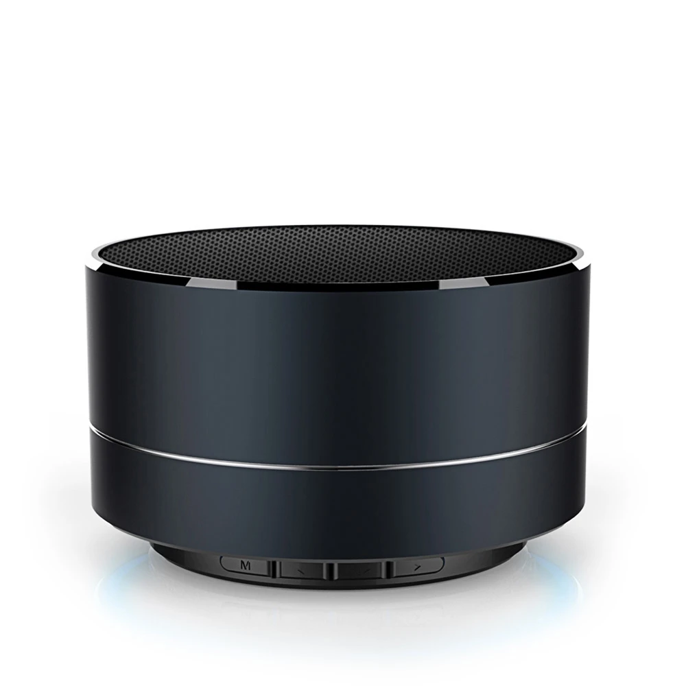 Портативный металлический беспроводной Bluetooth динамик мини Супер Бас Сабвуфер