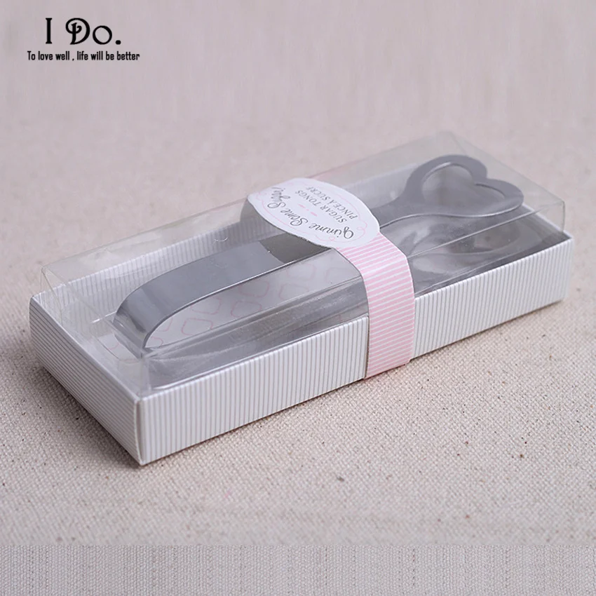 Бесплатная доставка щипцы для сахара свадебные сувениры и подарки гостей