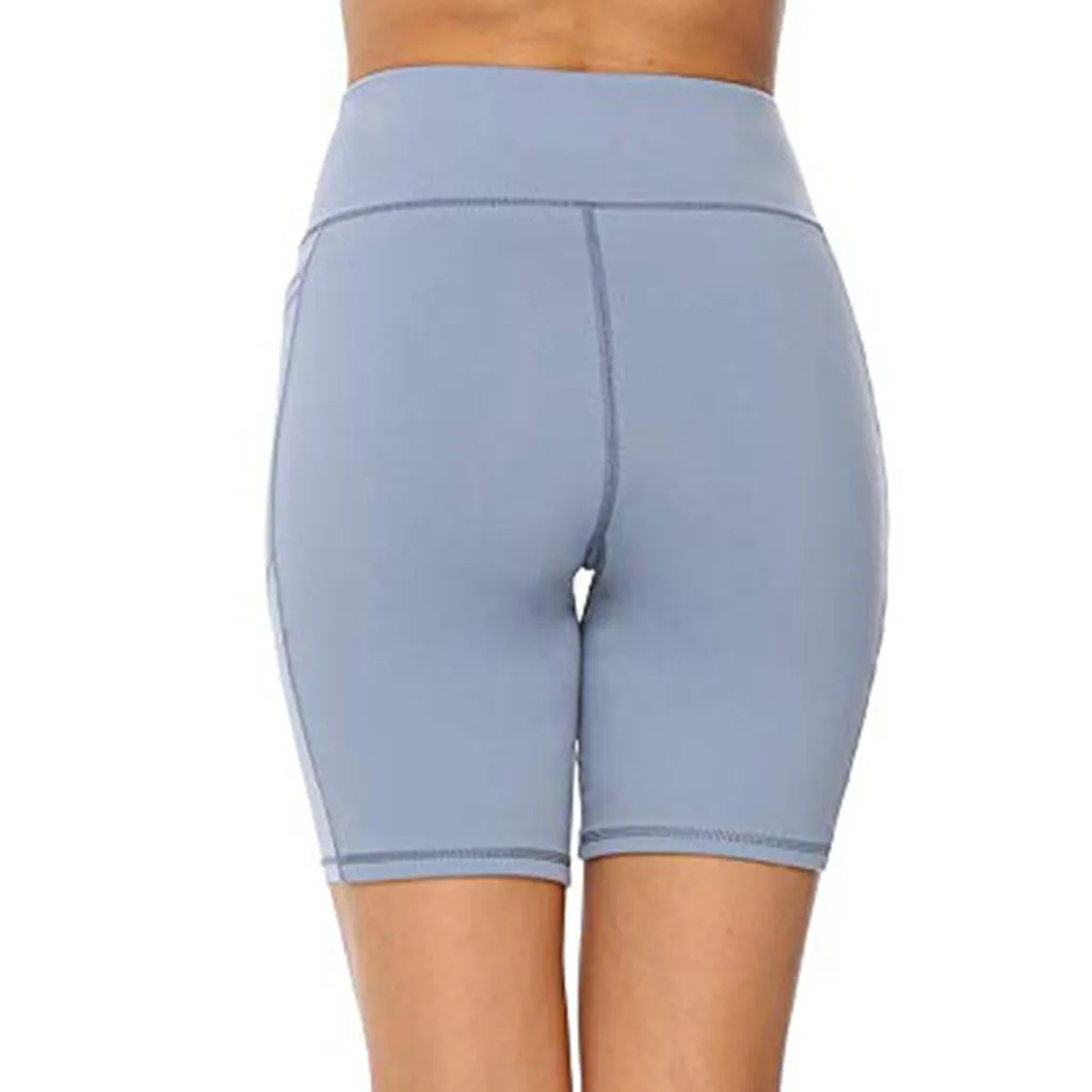 sports leggings fitness women High Waist Yoga Short Abdomen Control Training Running Yoga mallas deportivas mujer#g2