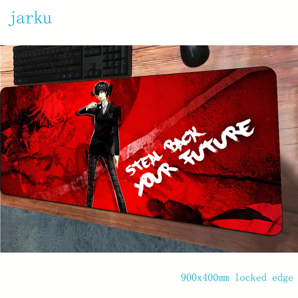 Коврик для мыши persona 5 900x400 мм с крупным рисунком лучший игровой коврик Популярные