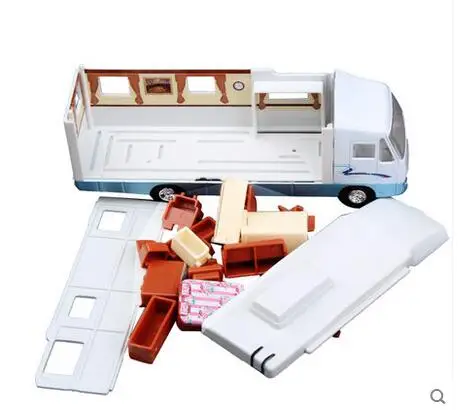 

Brand New Motorhome Car Toys Recreational Vehicle(RV) Diecast PVC Pull Back Car Model Toy For Gift/Kids -Free Shipping
