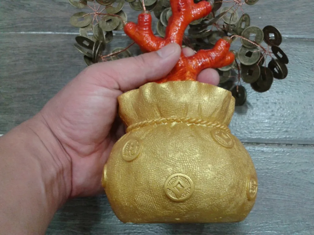 6 29 &quotH фэн шуй счастливое китайское Восточное японское бонсай монета денежное