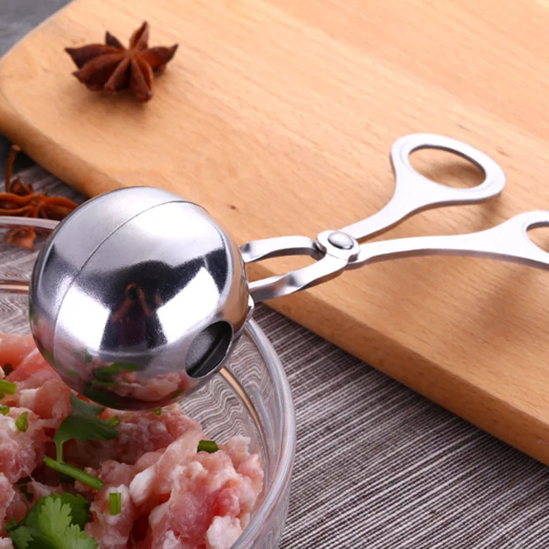 Удобная машина для приготовления фрикаделек зажим из нержавеющей стали сделай