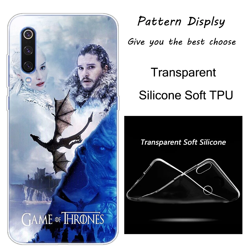 007 Игра престолов завоевание силиконовый чехол для Xiaomi Pocophone F1 9T 9 9SE 8 A2 Lite A1 A2 Mix3 Redmi K20 7A Note 4 4X5 6 7 Pro S2 - Цвет: 007
