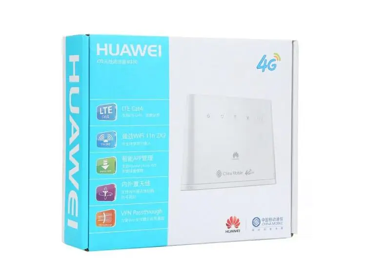 Разблокированный Huawei B310As 852 LTE FDD 900/1800/2600Mhz TDD 1900/2300 M/2500/2600 Mhz мобильный беспроводной