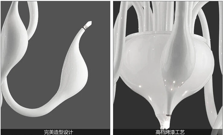 Новый дизайн лебедь Настенные светильники спальня изголовье прикроватная лампа