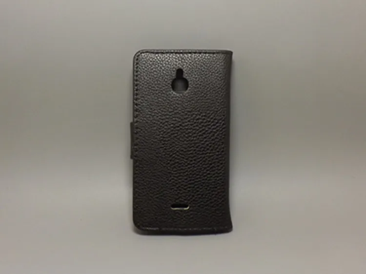 Для Nokia X2 Dual SIM X2DS кожаный чехол с текстурой личи флип-кейс 2 держателями для карт и