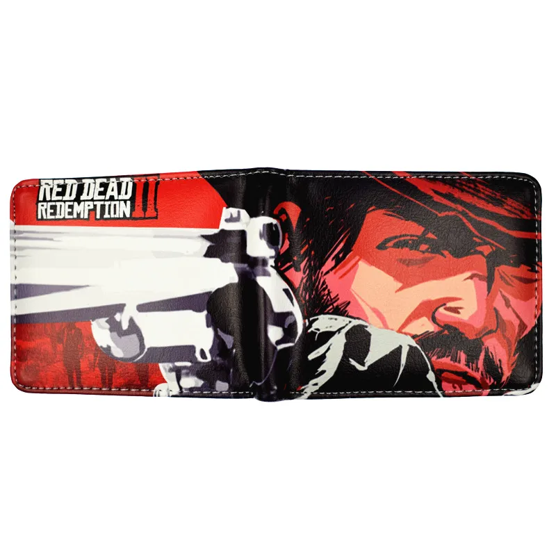 Мужской кошелек Hot Game Red Dead выкуп 2 короткий для мужчин и студентов с замком