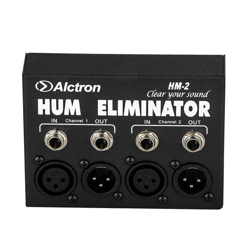 Alctron HM-2 hum eliminator для снижения шума для профессиональной студии записи, живой сцены, концерта таких случаев
