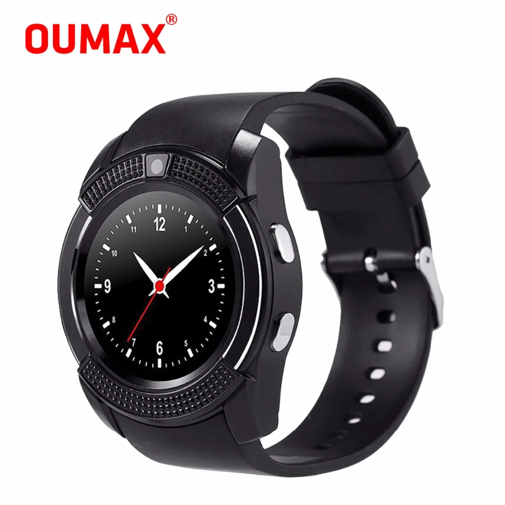 OUMAX 2017 Новые Bluetooth 3.0 Android Smart Watch Поддержка Шагомер Сна Трекер Напоминание
