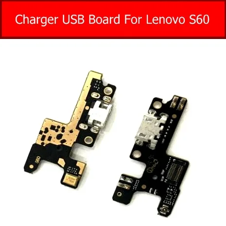 Оригинальная зарядная плата для микрофона и USB-кабеля для Lenovo S60 S60W, штепсельная плата для зарядного устройства Usb, модуль, гибкий кабель, запасные части