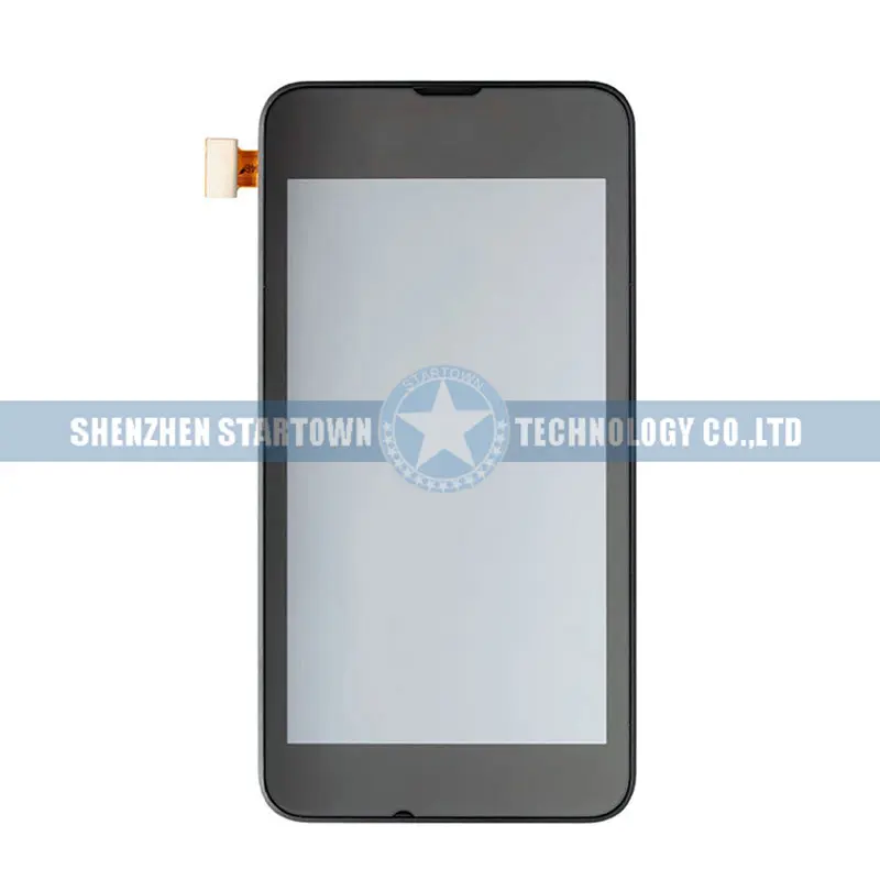 Черный ЖК сенсорный дигитайзер дисплей экран в сборе Замена для Nokia Lumia 530 +